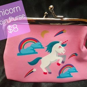 Brand new Unicorn Theme Coin Purse